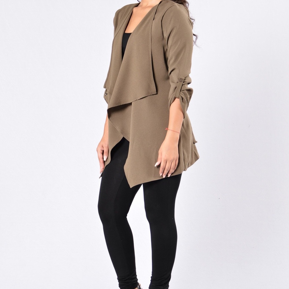 Fashion Nova Waterfall Jackets X 3